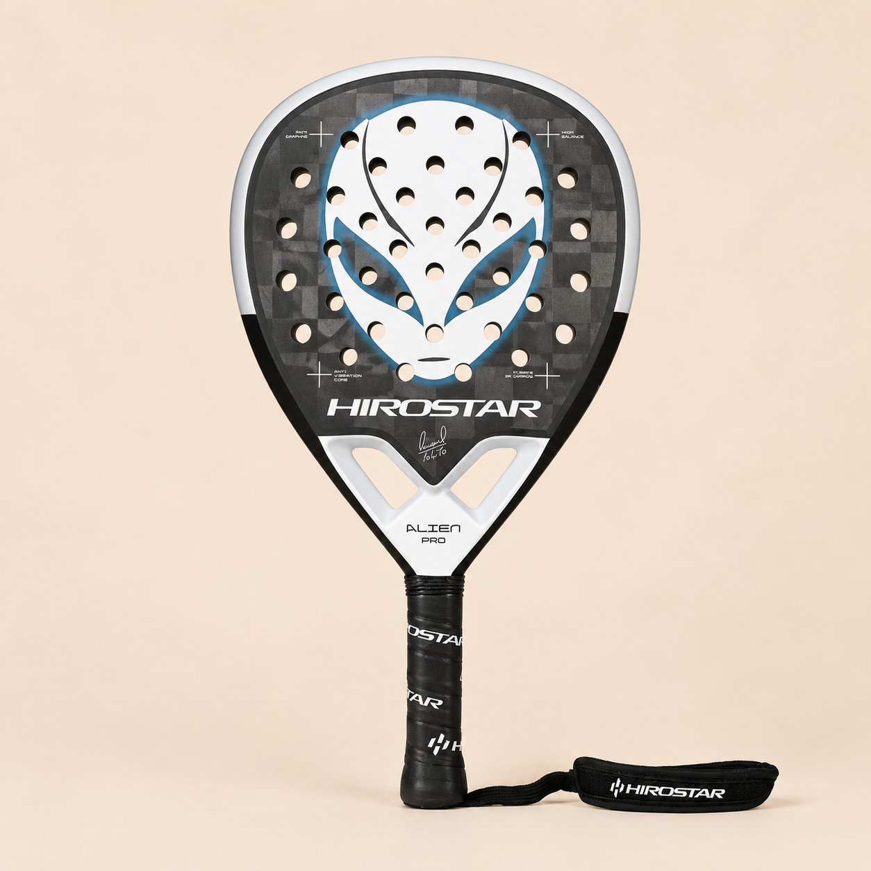 Hirostar Alien PRO Padel Racket - Tolito Aguirre 