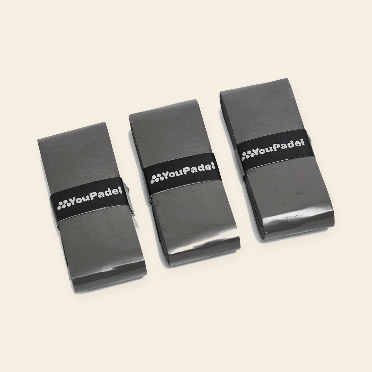 YouPadel overgrips 3-Pack - Grey