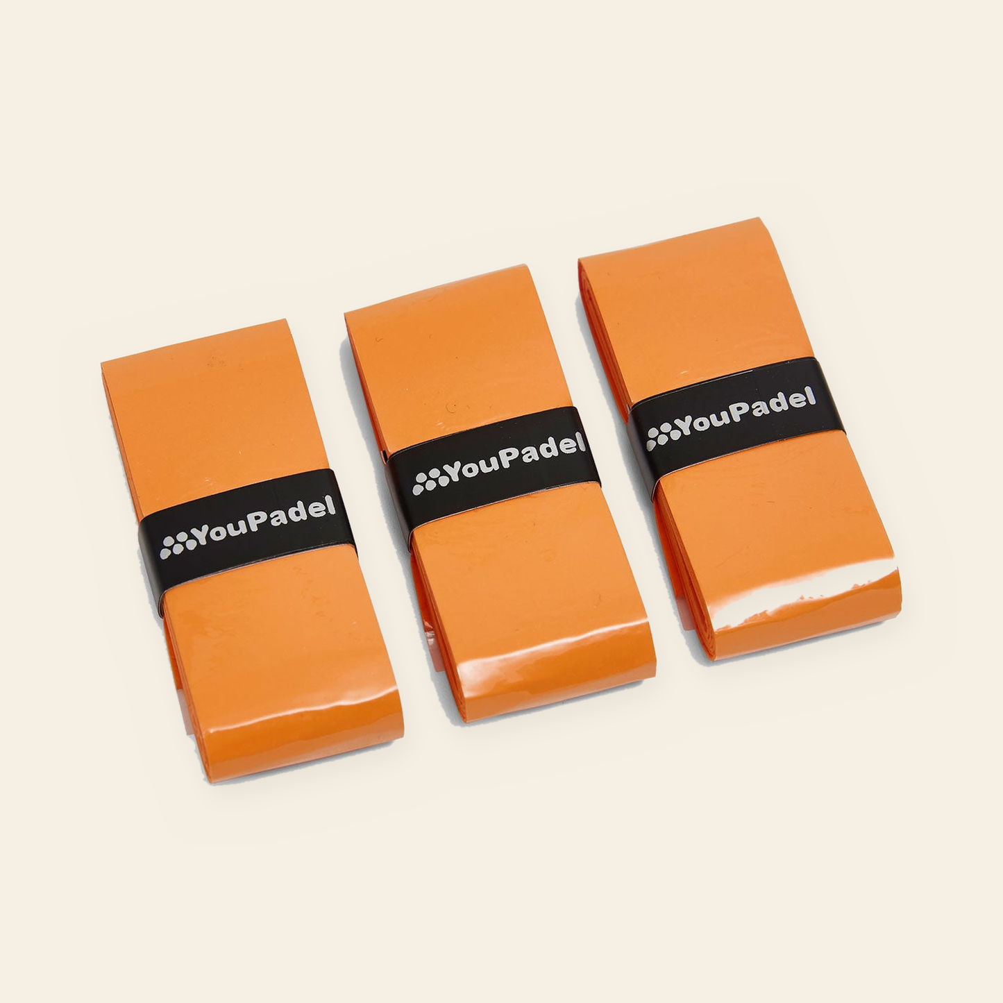 YouPadel Grepplinda 3-Pack - Soft Orange