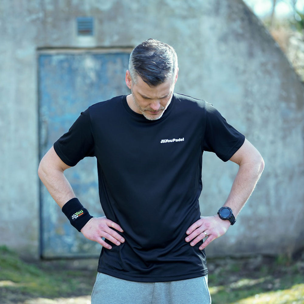 YouPadel - Funktionströja, svart