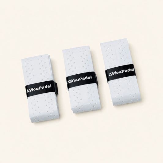 YouPadel AIR Grepplinda 3-pack - White