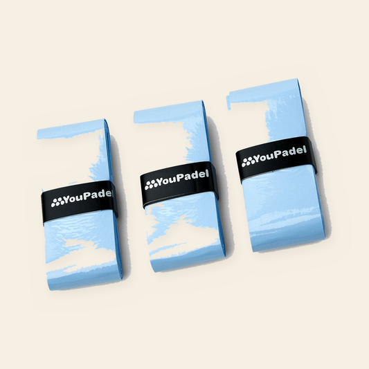 YouPadel Grepplinda 3-Pack - Baby Blue