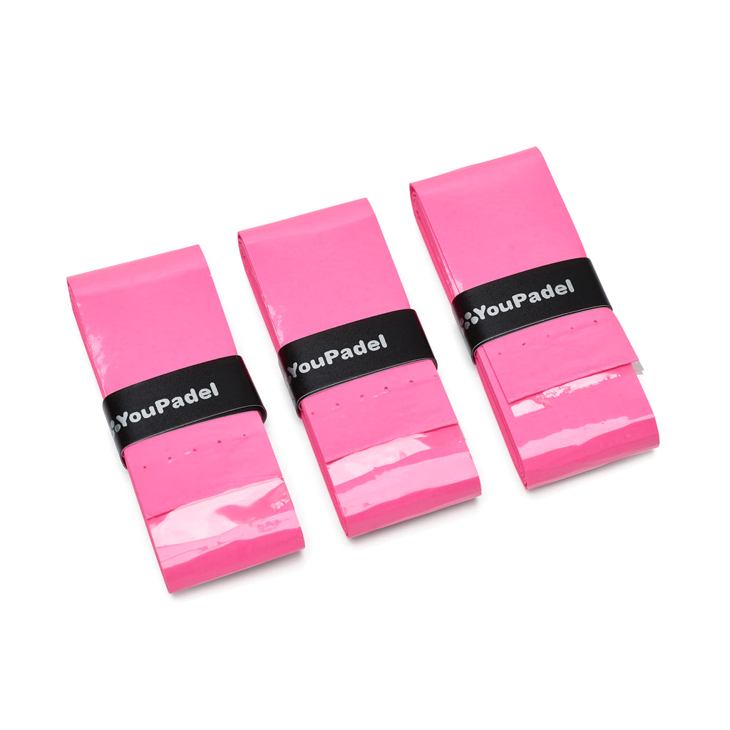 YouPadel Grepplinda 3-Pack - Chock Pink