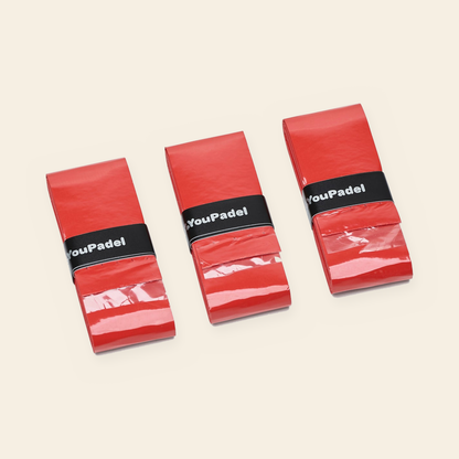 YouPadel Grepplinda 3-Pack - Red
