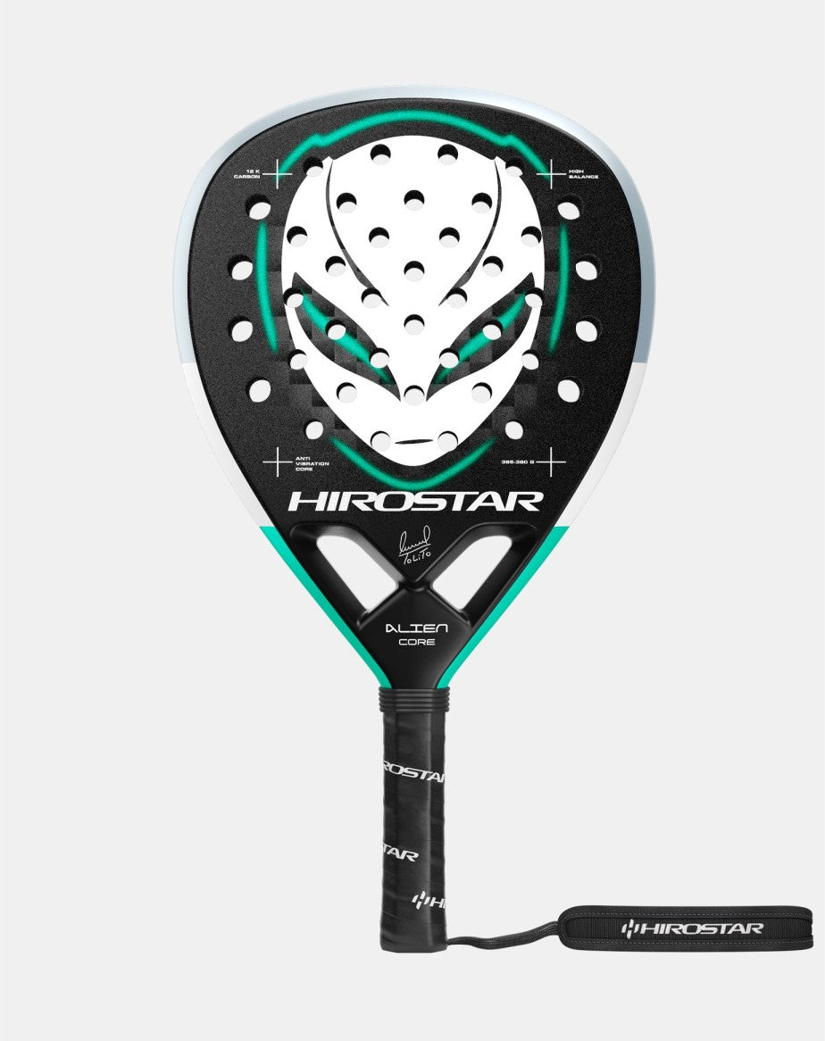 Hirostar Alien Core 26 Padel Racket - Tolito Aguirre