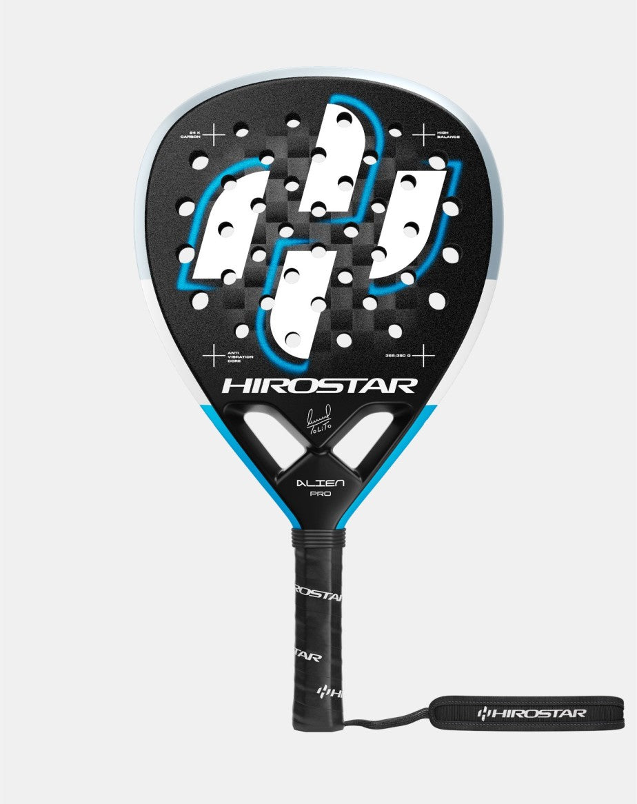Hirostar Alien PRO 26 Padel Racket - Tolito Aguirre 