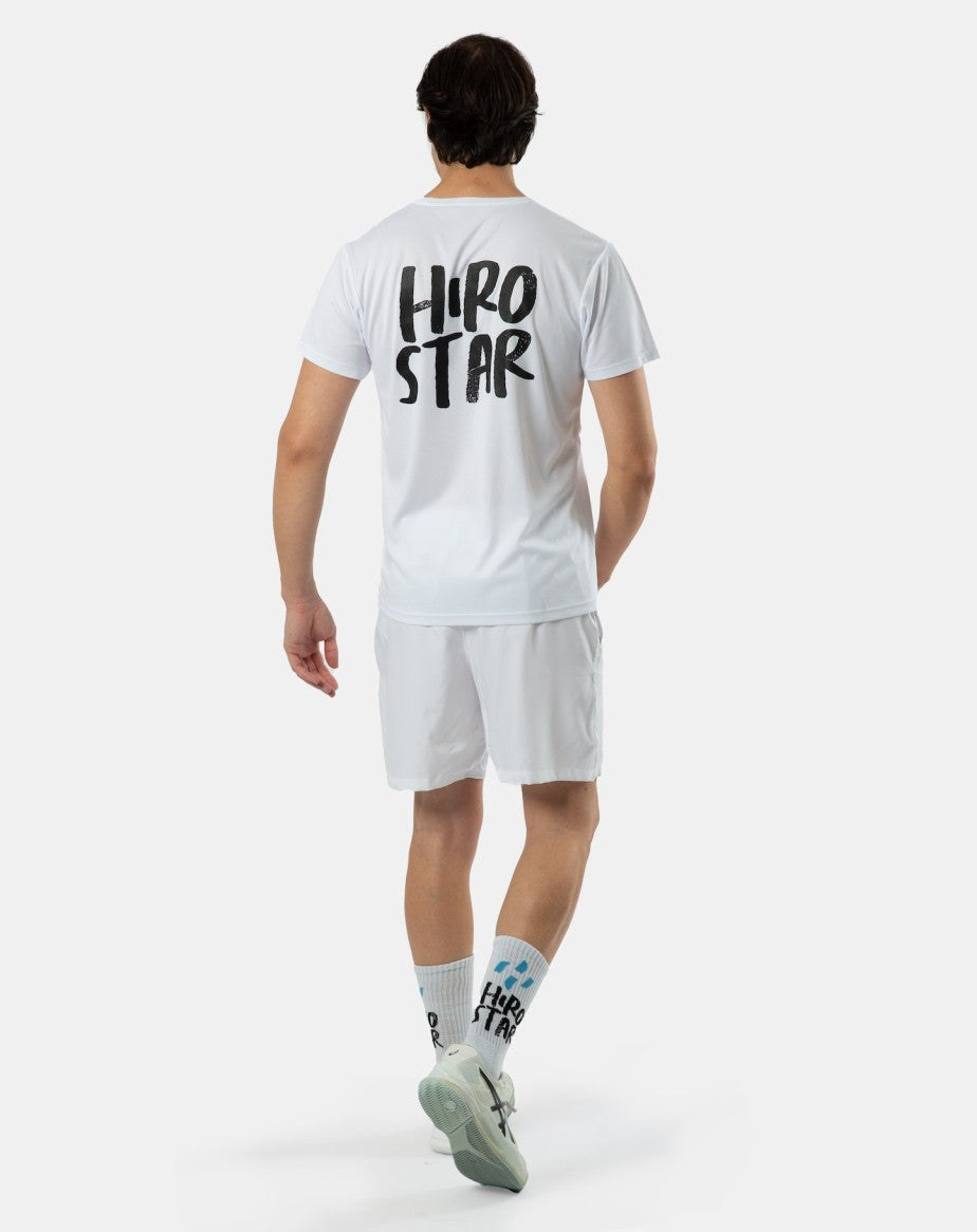 Hirostar Street Padel T-shirt - White