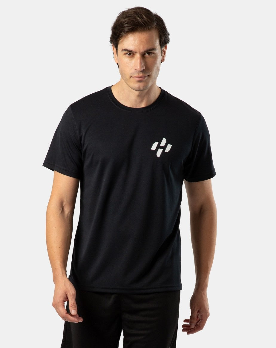 Hirostar Street Padel T-shirt - Black