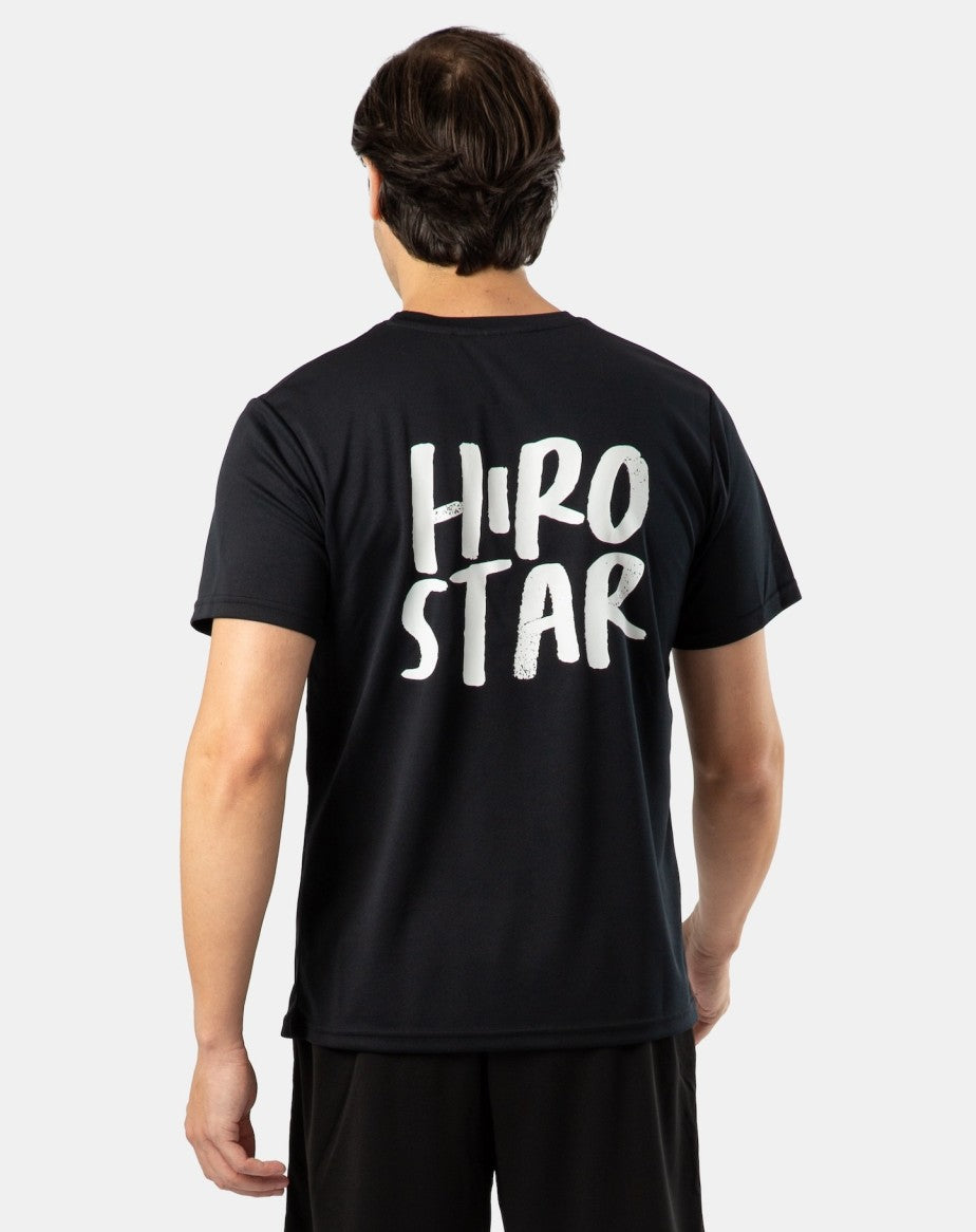 Hirostar Street Padel T-shirt - Black