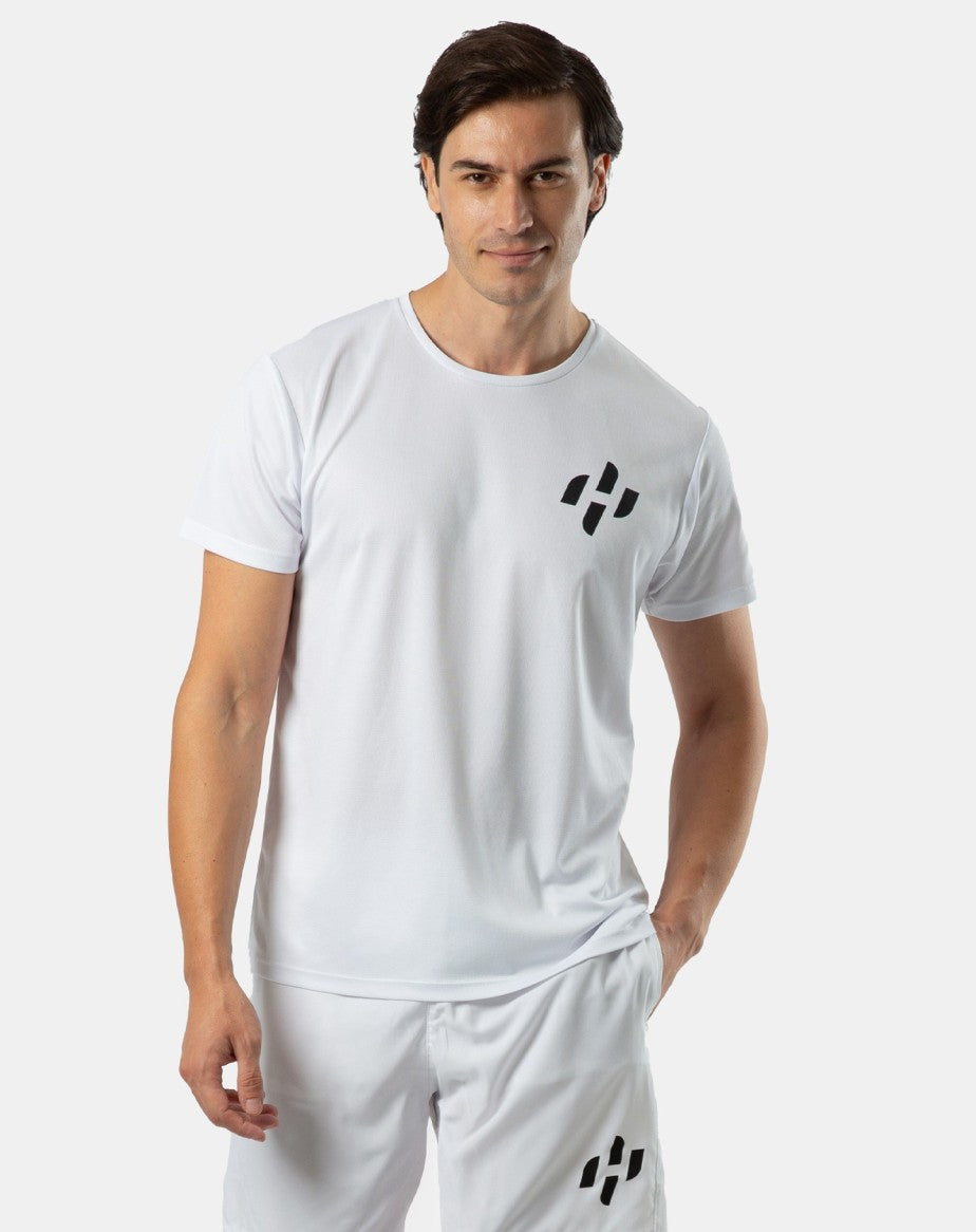 Hirostar Street Padel T-shirt - White