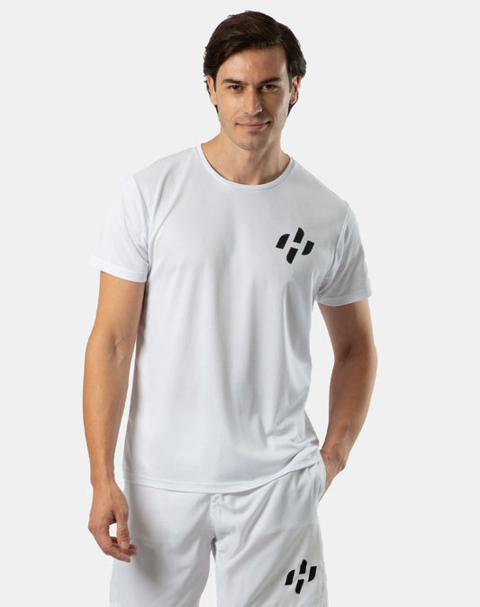 Hirostar Street Padel T-shirt - White