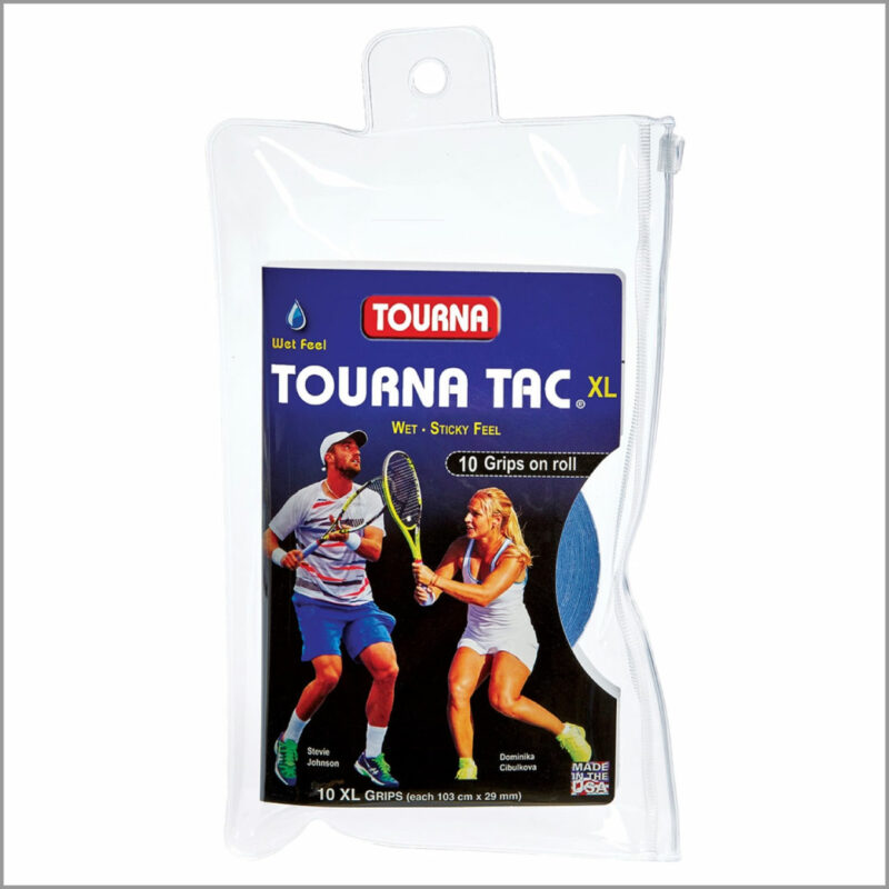 Tourna grip XL - 10pack (Sticky-blue)